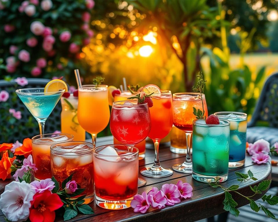 Die besten Drinks für entspannte Sommerabende