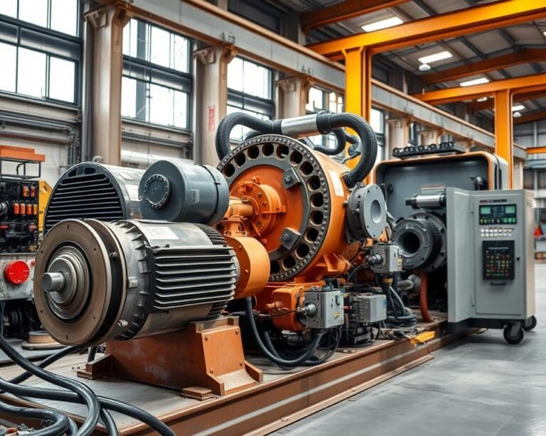 Elektroantriebe für Schwerlastmaschinen