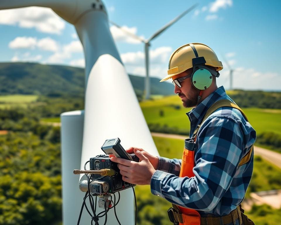 Elektrotechniker für Windkraft