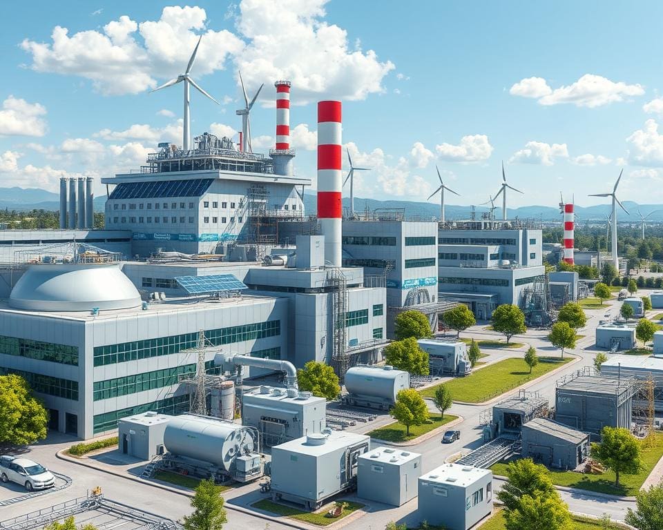 Energieeinsparungstechnologien im industriellen Bereich