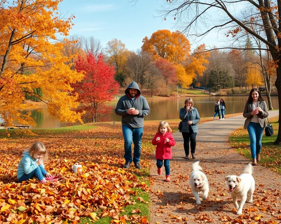 Familienausflüge und Herbstabenteuer in Parks