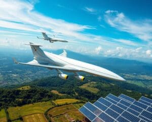 Flugzeuge mit erneuerbaren Treibstoffen