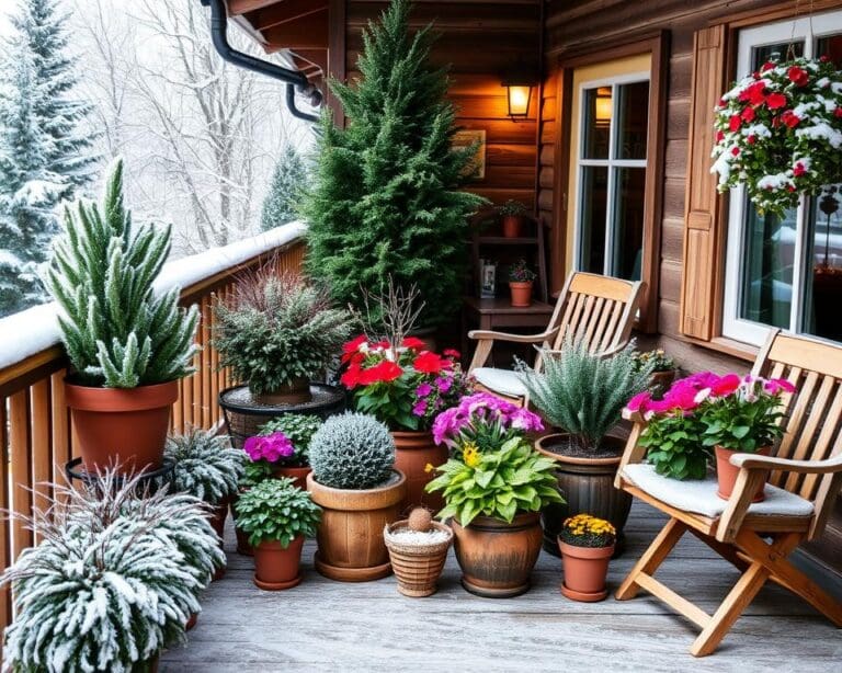 Frostsichere Pflanzkübel: Winterharte Ideen für Balkon und Terrasse