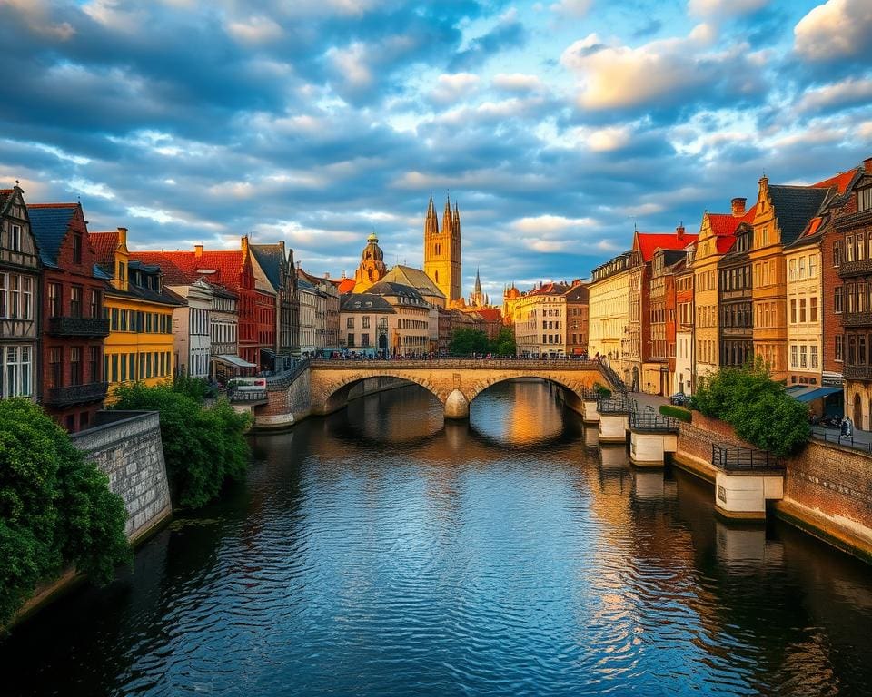 Gent: Welche Brücken bieten den besten Blick auf die Altstadt?