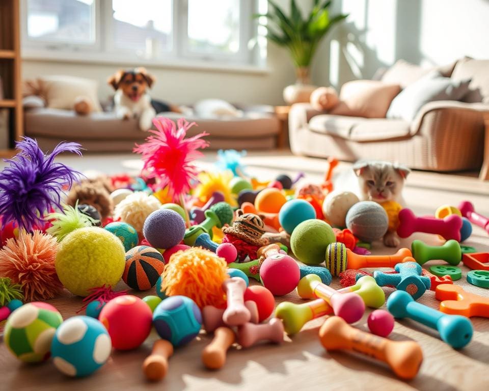 Hunde- und Katzenspielzeuge, die Freude bringen