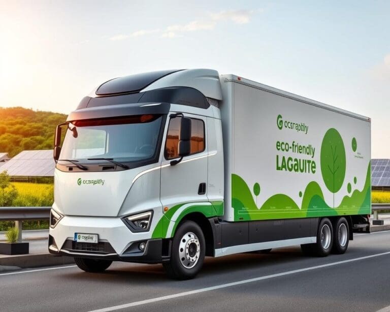 Hybrid-Lkw für nachhaltigen Gütertransport