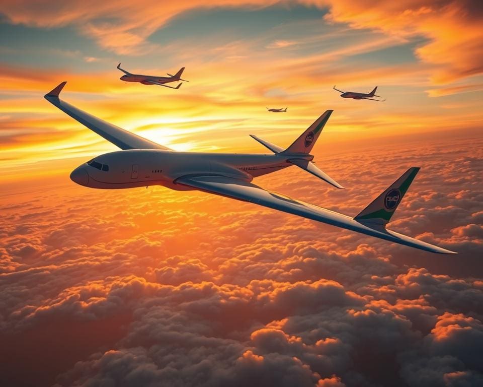 Innovative Modelle von Hybridflugzeugen