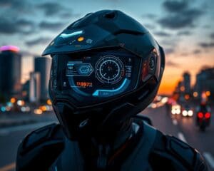 Intelligente Motorradhelme mit Augmented Reality