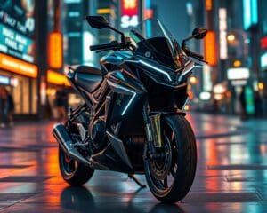 Intelligente Motorräder mit vernetzter Technologie