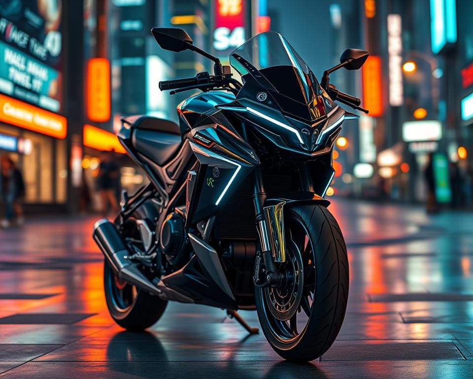 Intelligente Motorräder mit vernetzter Technologie