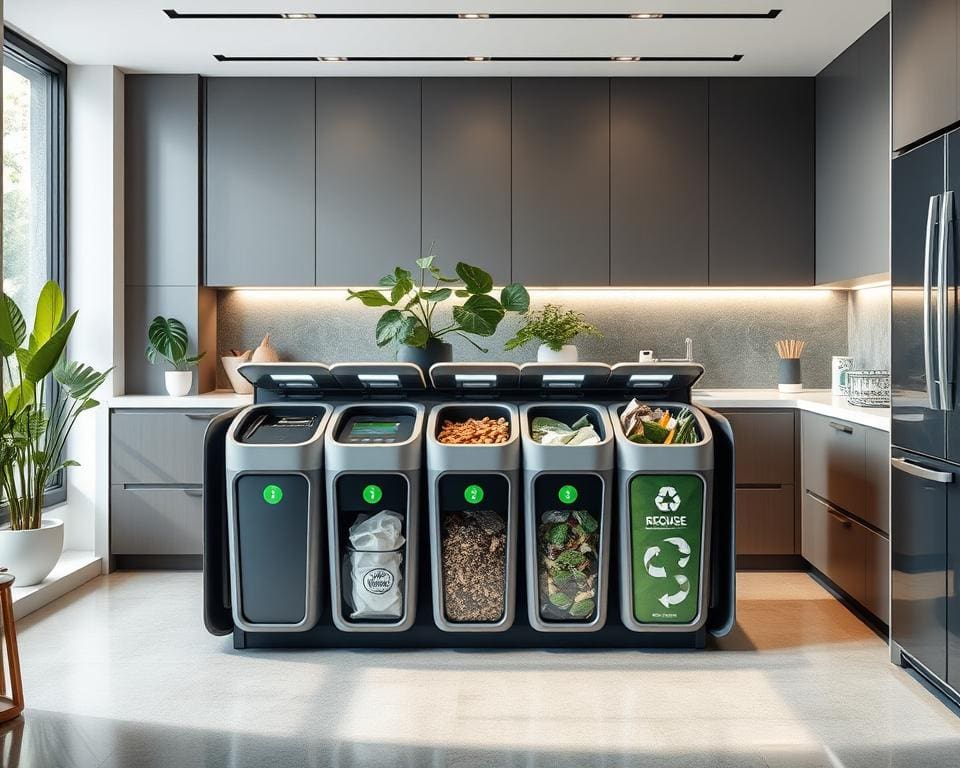 Intelligente Mülltrennsysteme: Umweltfreundlichkeit zuhause