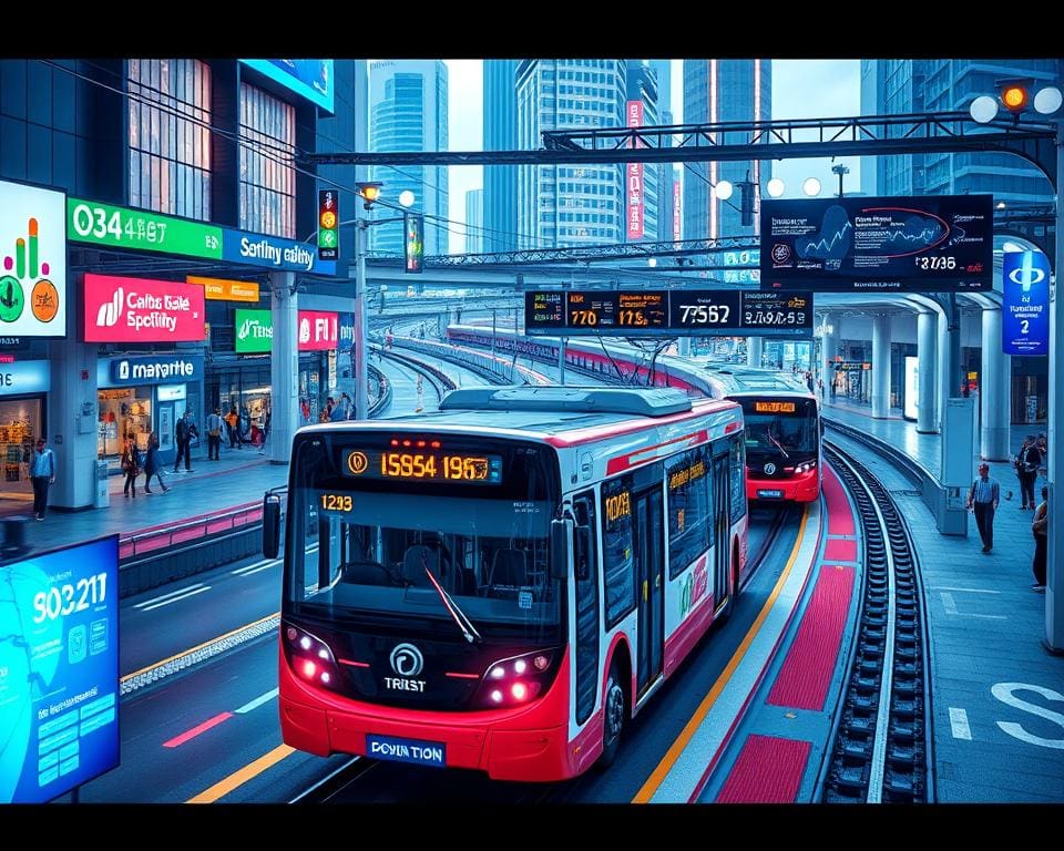 Intelligente Verkehrsleitsysteme für Busse und Bahnen