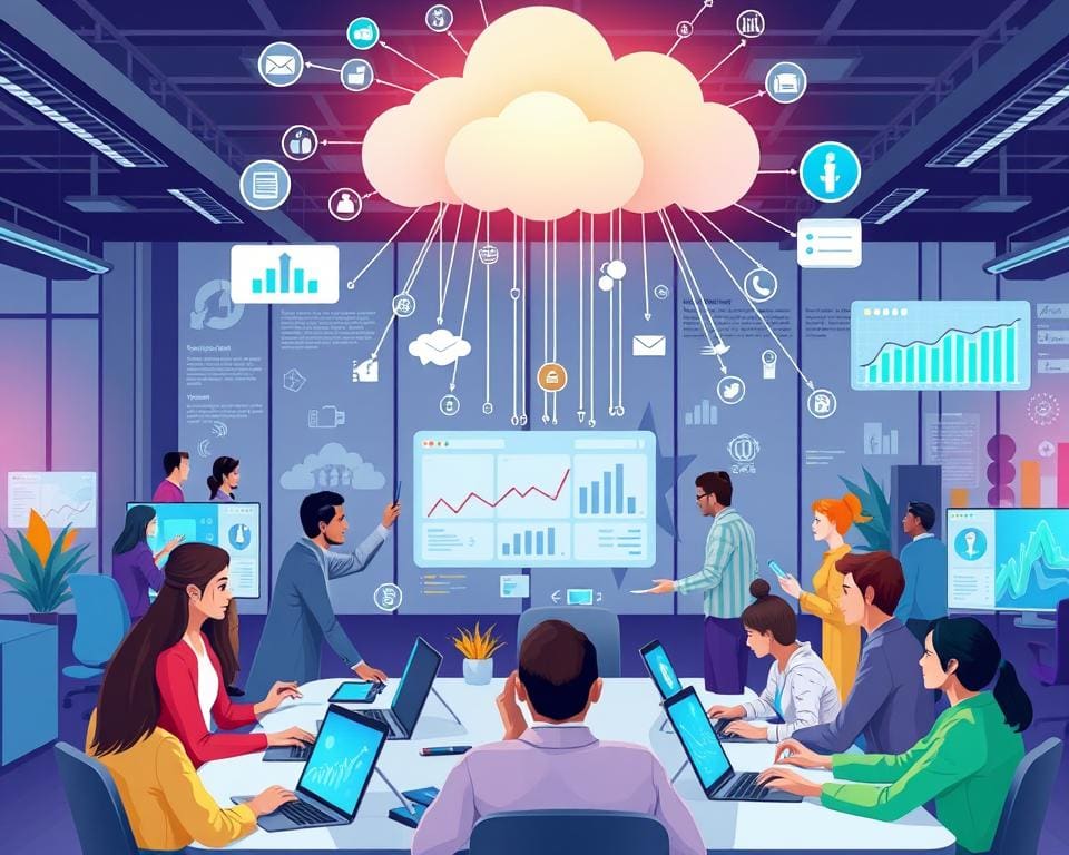 Kann Cloud-Technologie die Zusammenarbeit stärken?