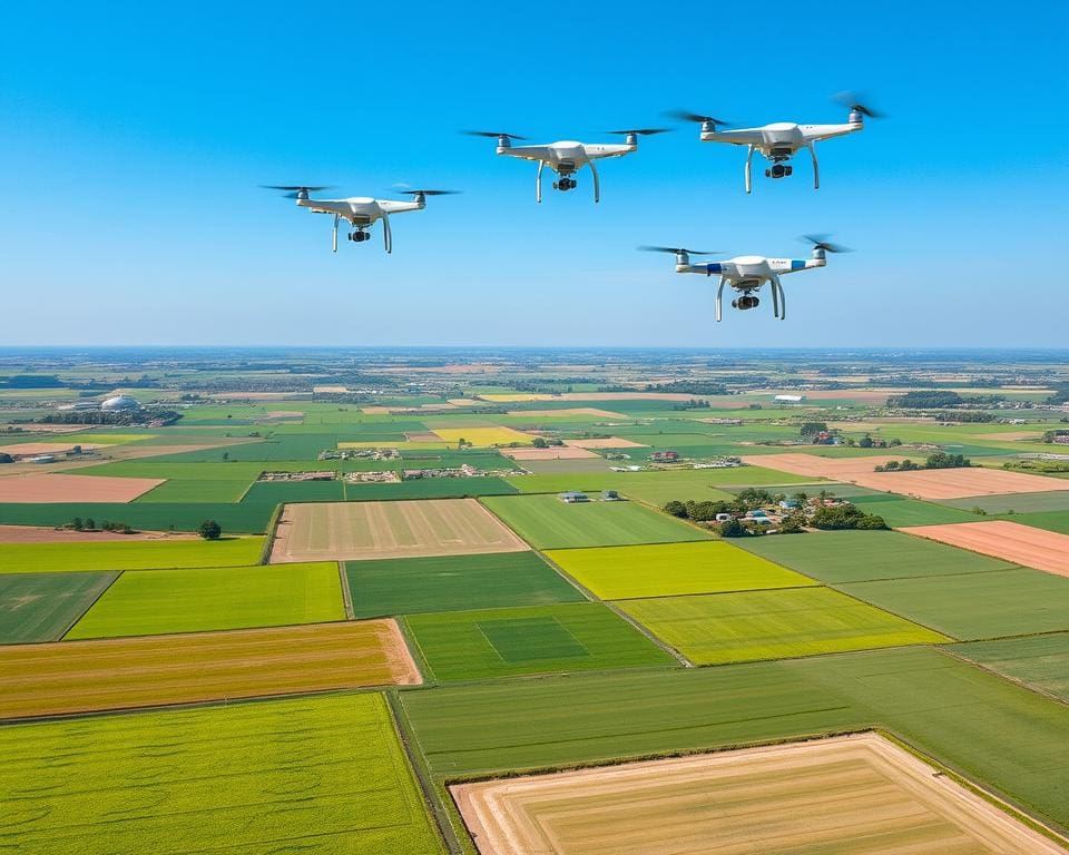 Landwirtschaftliche Drohnen-Anwendungen