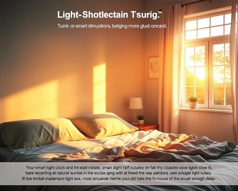 Lichtsimulation im Schlafzyklus