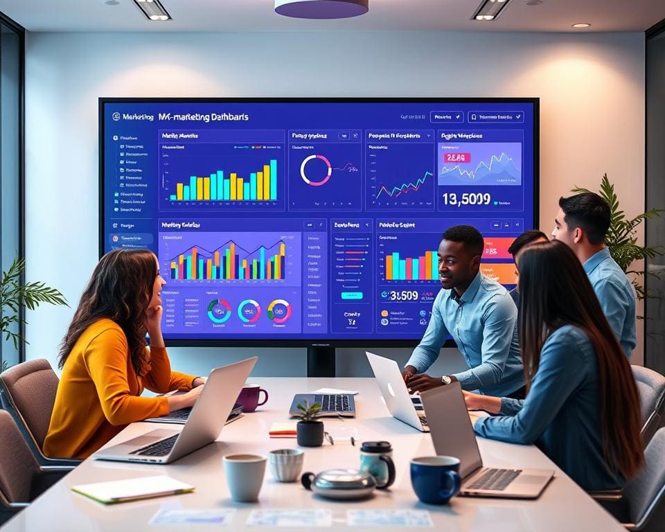 Marketing-Analyse durch Dashboards