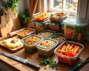 Meal-Prepping für stressfreie Wochenmitten