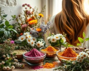 Naturhaarfarben: Wie Sie sanft färben können