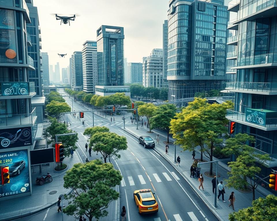 Optimierung der urbanen Navigation mit IoT