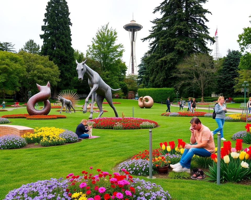 Parks und Kunst in Seattle, Washington