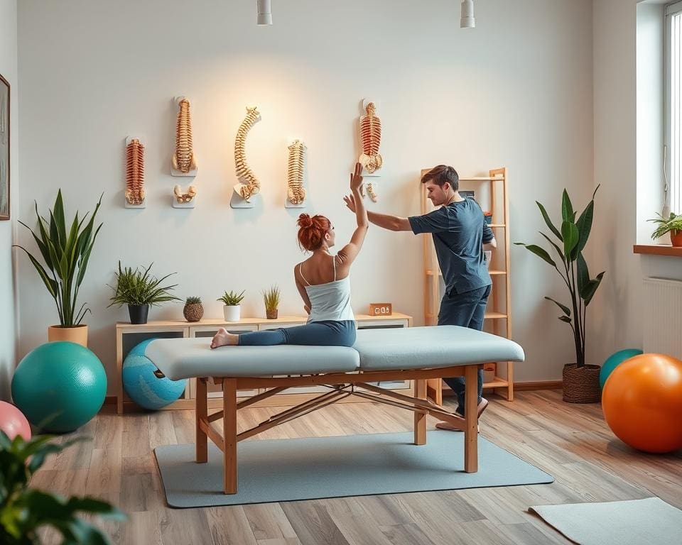 Physiotherapie bei Rückenschmerzen