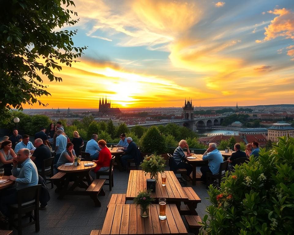 Prag: Welche Biergärten haben den besten Ausblick?