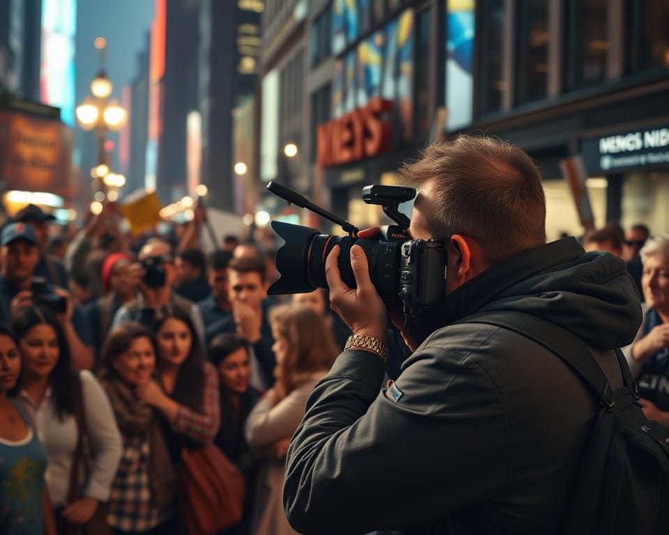 Pressefotograf: Aktuelles Zeitgeschehen bildlich festhalten