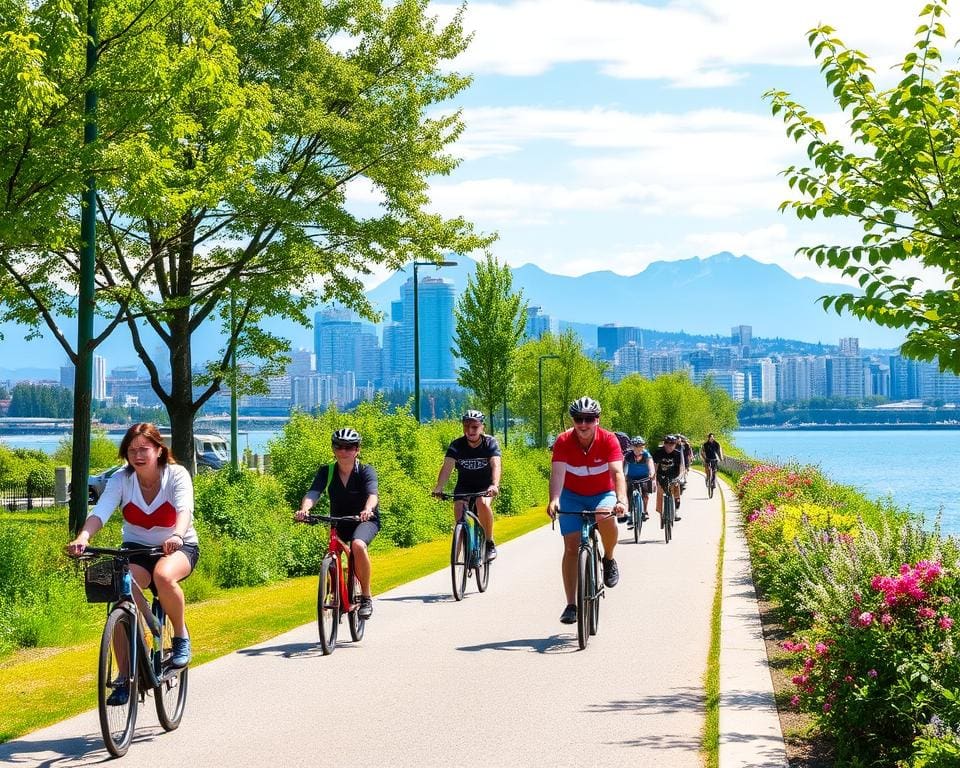 Radfahren in Vancouver