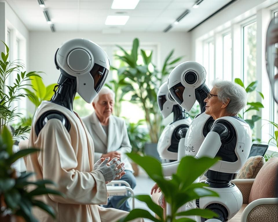 Robotertechnik in der Pflege