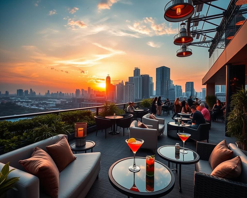 Rooftop Bars mit Panoramablick