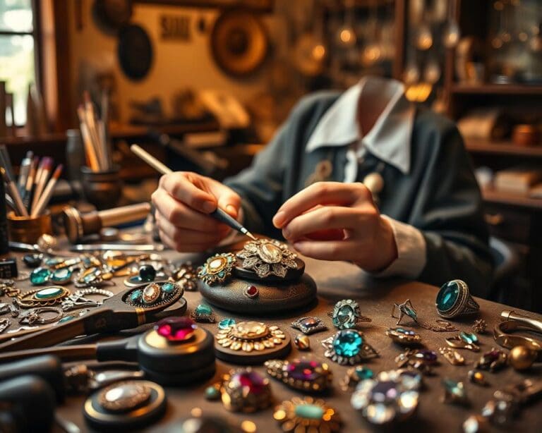 Schmuckrestaurator: Alte Juwelen in neuem Glanz erstrahlen lassen