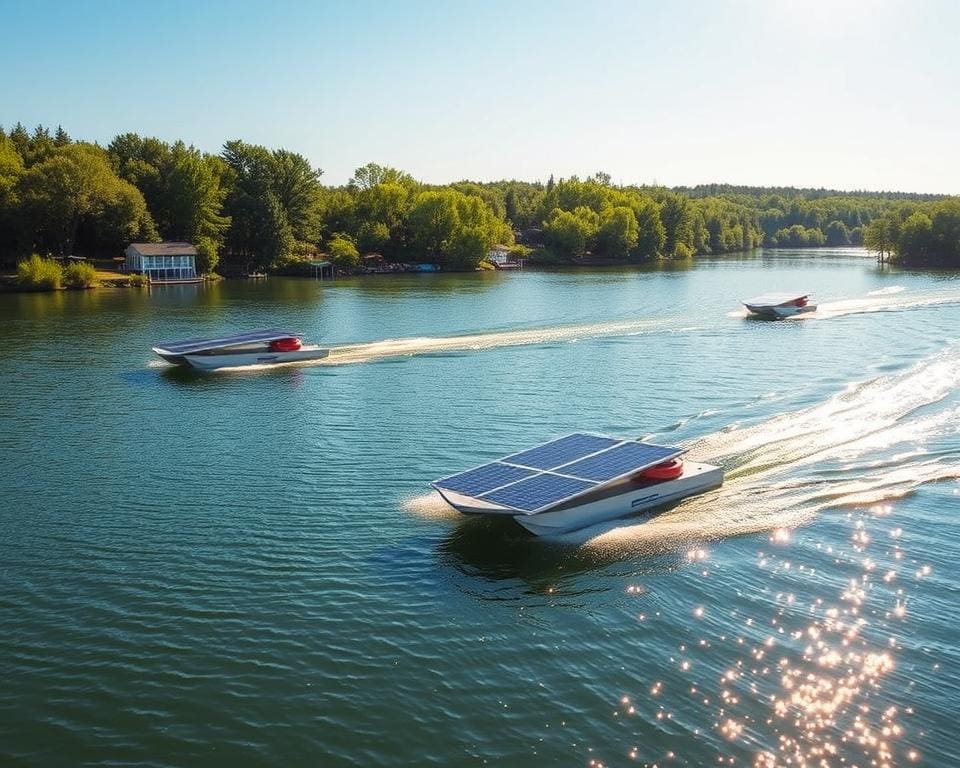 Solarbetriebene Boote: Energie aus der Natur