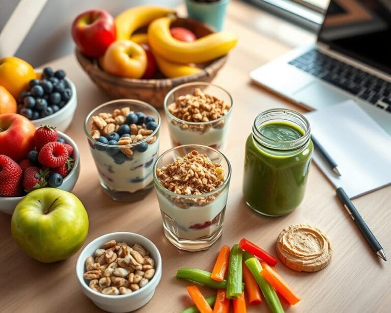 Tipps für gesunde Snacks während der Arbeitszeit