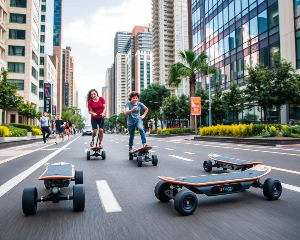 Tragbare Elektro-Skateboards: Spaß und Mobilität vereint