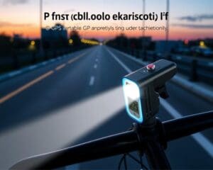 Tragbare Fahrradlichter mit GPS: Sicherheit auf allen Wegen