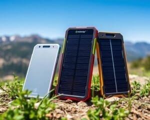 Tragbare Ladegeräte mit Solarfunktion: Nachhaltige Energie
