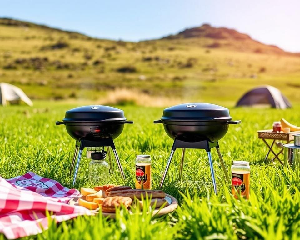 Tragbare Mini-Grills mit Akku: BBQ unterwegs