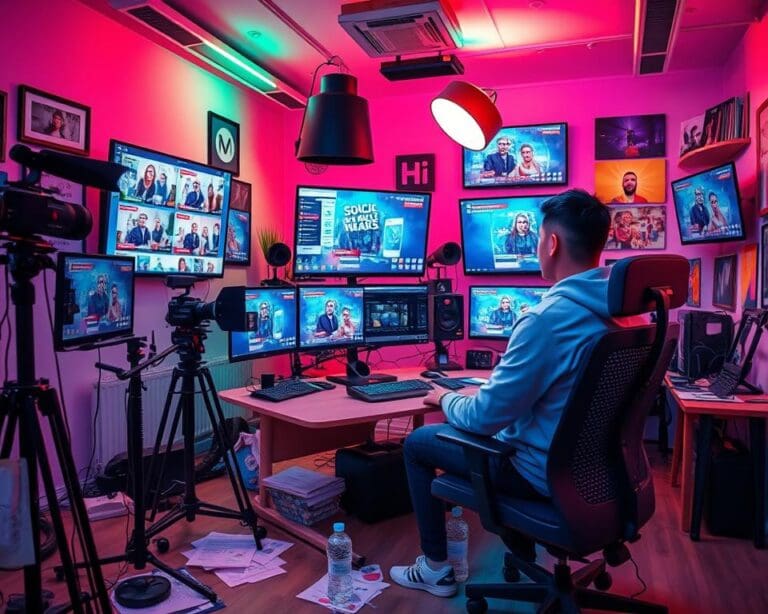 Videoproduzent: Kreative Inhalte für soziale Medien erstellen