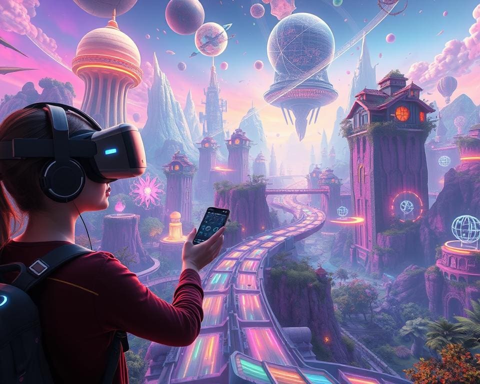 Virtual Reality Gaming immersive Umgebungen