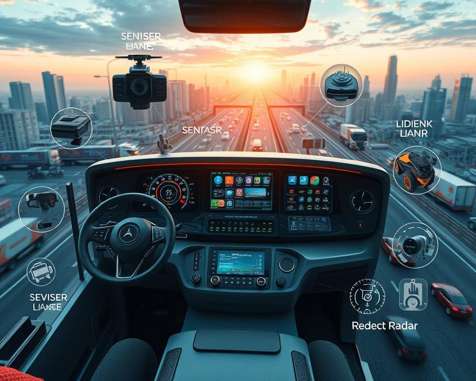 Vorteile der Sensorik in Nutzfahrzeugen