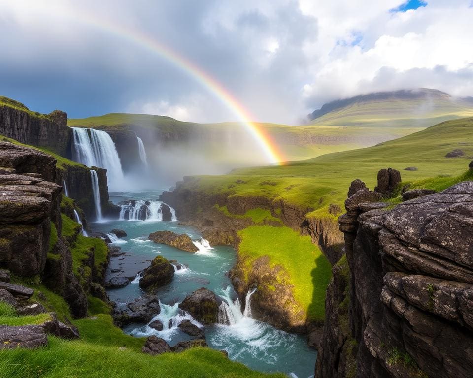 Wasserfälle in der Nähe von Reykjavik