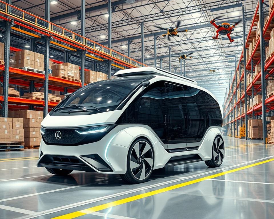 Welche Innovationen gibt es bei autonomen Logistikfahrzeugen?