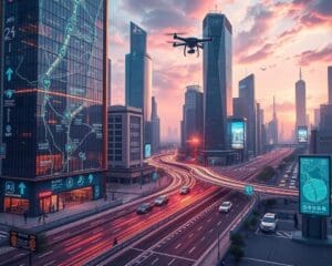 Welche Technologien fördern die Navigation in Smart Cities?