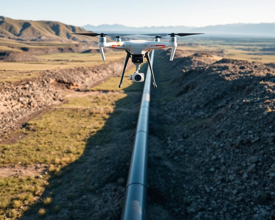 Wie helfen Drohnen bei der Überwachung von Pipelines?