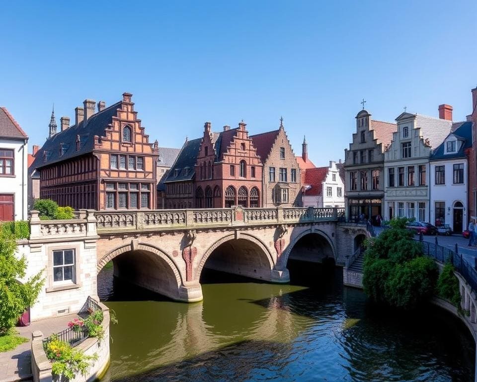 historische Brücken Gent