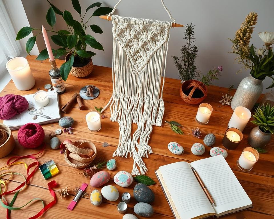 kreative DIY-Ideen zur Stressbewältigung