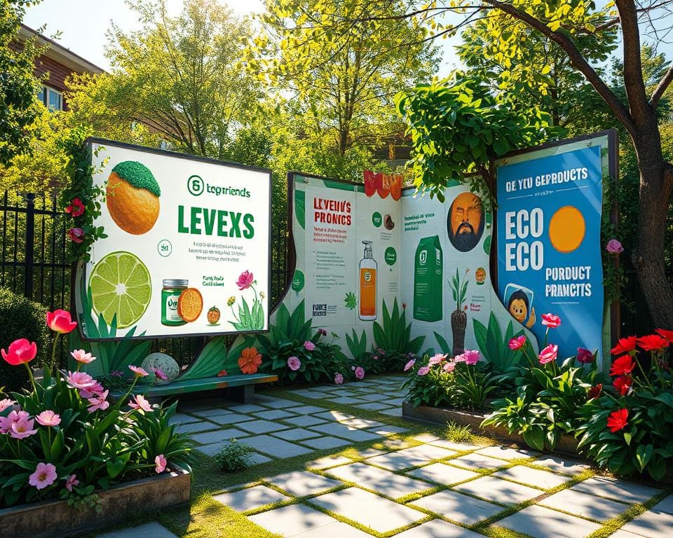 kreative Werbung und Nachhaltigkeit