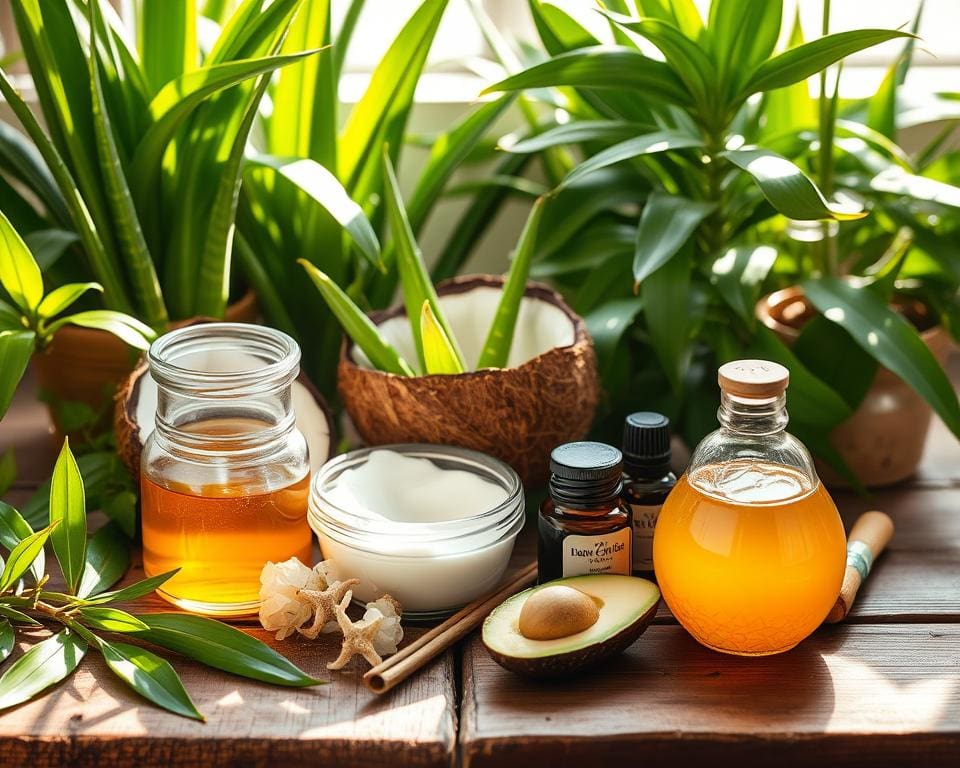 natürliche Inhaltsstoffe für Haarpflege