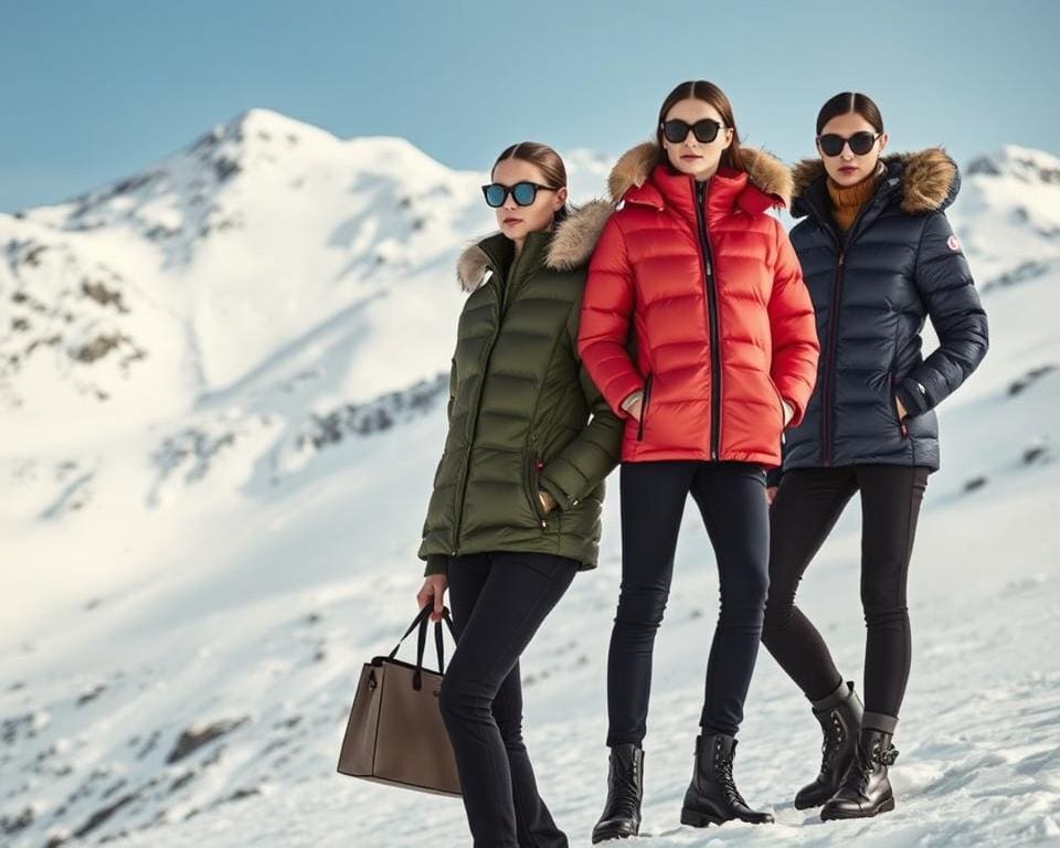 stylische Winterbekleidung von Moncler