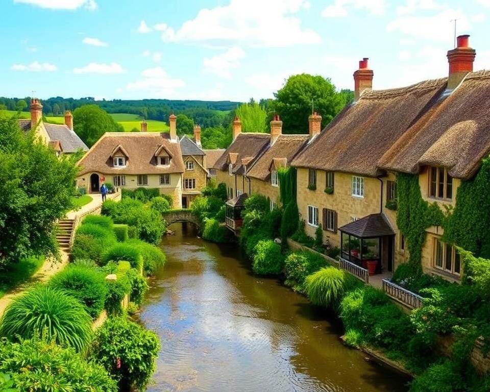 Bibury Architektur und traditionelle Bauweise